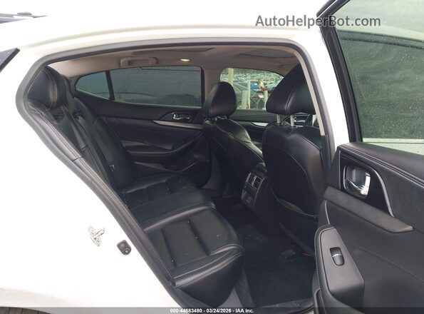1N4AA6AP0JC390782 2018 NISSAN MAXIMA White Widok naklejki z numerem VIN