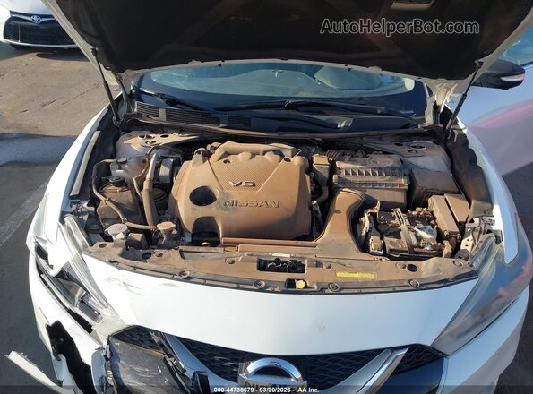 1N4AA6AP1GC410675 2016 NISSAN MAXIMA Белый Вид сзади