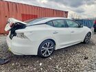 2017 Nissan Maxima Platinum Белый vin: 1N4AA6AP1HC376738
