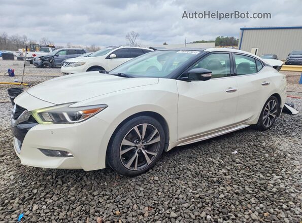 1N4AA6AP1HC376738 2017 NISSAN MAXIMA PLATINUM Белый Передняя левая четверть