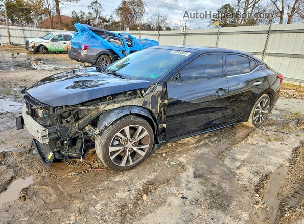 1N4AA6AP1HC422245 2017 NISSAN MAXIMA PLATINUM Черный Передняя левая четверть