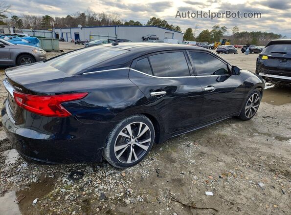 1N4AA6AP1HC422245 2017 NISSAN MAXIMA PLATINUM Черный Задняя правая четверть