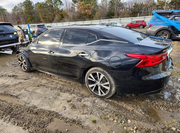 1N4AA6AP1HC422245 2017 NISSAN MAXIMA PLATINUM Черный Задняя левая четверть