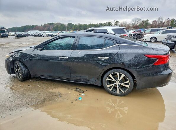 1N4AA6AP1HC453642 2017 NISSAN MAXIMA PLATINUM Черный Задняя левая четверть