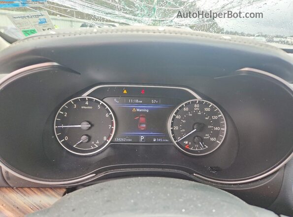 1N4AA6AP1HC453642 2017 NISSAN MAXIMA PLATINUM Черный Вид щитка приборов