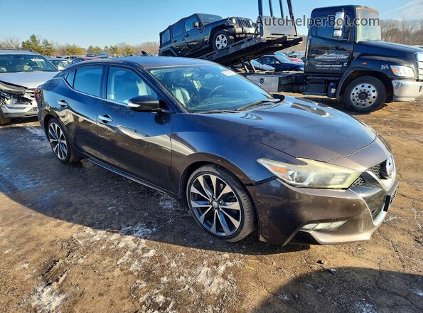 1N4AA6AP2GC381297 2016 NISSAN MAXIMA Brown Передня права чверть