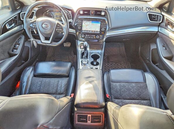 1N4AA6AP2GC381297 2016 NISSAN MAXIMA Brown Вид панелі приладів