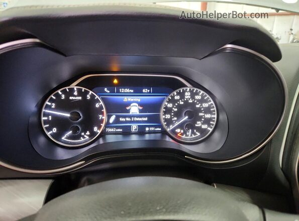 1N4AA6AP2GC906441 2016 NISSAN MAXIMA Серебряный Вид щитка приборов