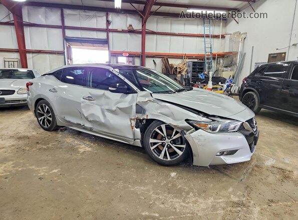 1N4AA6AP2GC906441 2016 NISSAN MAXIMA Серебряный Передняя правая четверть