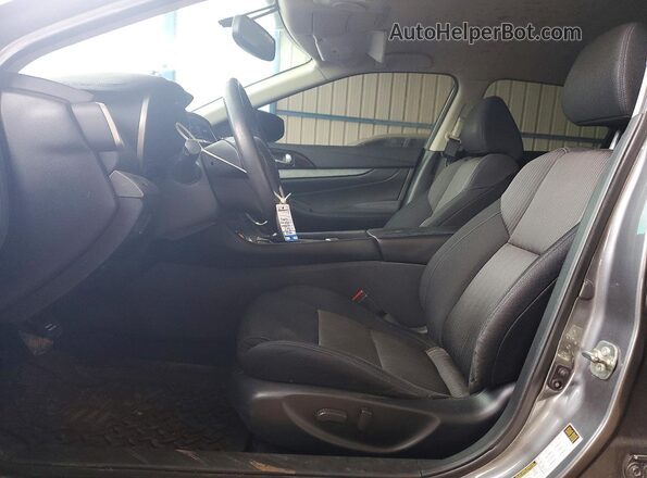 1N4AA6AP2HC418317 2017 NISSAN MAXIMA Серый Вид салона спереди