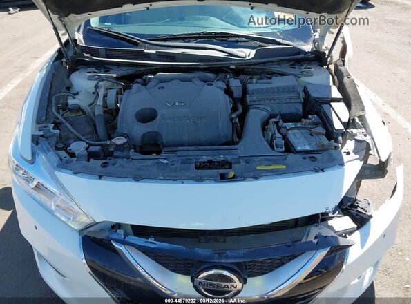 1N4AA6AP2JC381193 2018 NISSAN MAXIMA White Vista trasera