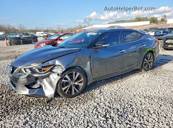 1N4AA6AP2JC389097 2018 NISSAN MAXIMA PLATINUM Gray Przód lewy