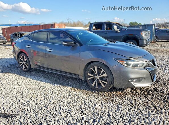 1N4AA6AP2JC389097 2018 NISSAN MAXIMA PLATINUM Gray Przód prawy