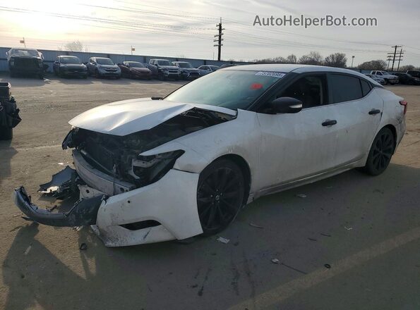 1N4AA6AP3GC376335 2016 NISSAN MAXIMA White Առջևի ձախ երեք քառորդ տեսարան