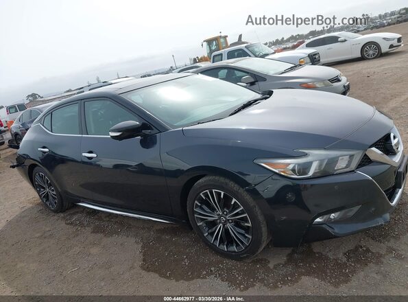 1N4AA6AP3GC402593 2016 NISSAN MAXIMA Pewter Вид задньої частини салону