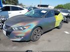 2016 Nissan Maxima 3.5 Sl Gray vin: 1N4AA6AP3GC907159