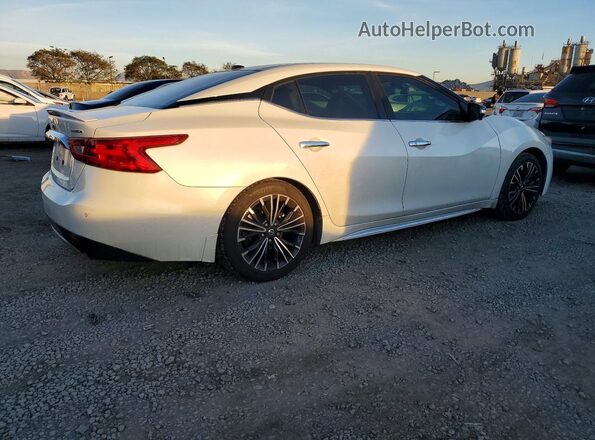 1N4AA6AP3HC402000 2017 NISSAN MAXIMA PLATINUM White უკანა მარჯვენა