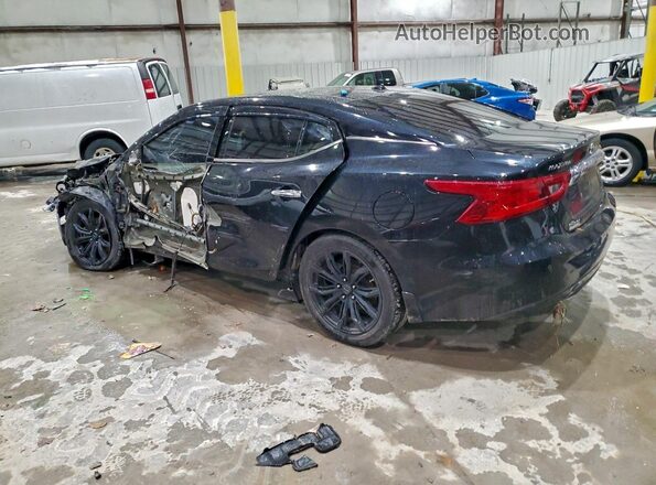 1N4AA6AP3JC366122 2018 NISSAN MAXIMA PLATINUM Black Tył lewy