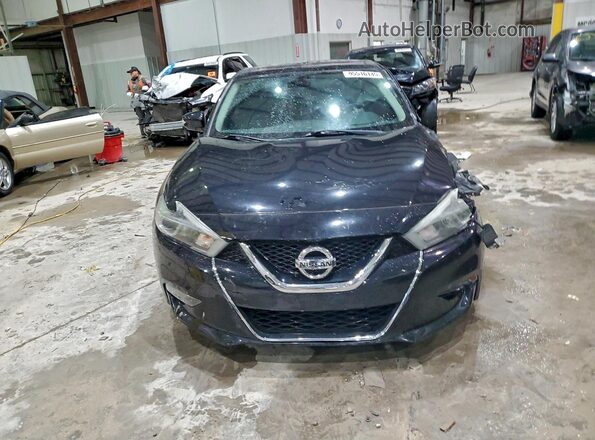1N4AA6AP3JC366122 2018 NISSAN MAXIMA PLATINUM Black Widok z przodu