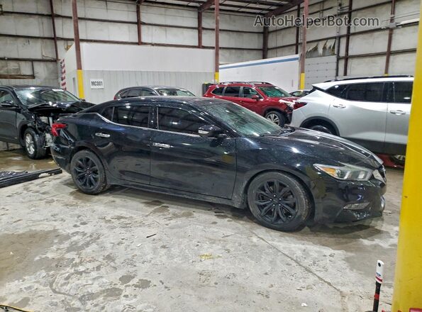 1N4AA6AP3JC366122 2018 NISSAN MAXIMA PLATINUM Black Przód prawy