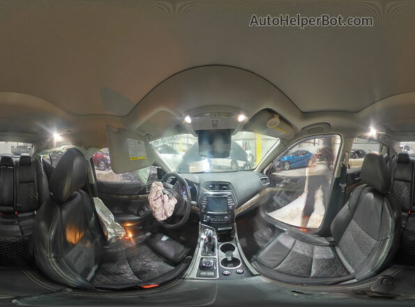 1N4AA6AP3JC366122 2018 NISSAN MAXIMA PLATINUM Black Widok wnętrza 360 stopni