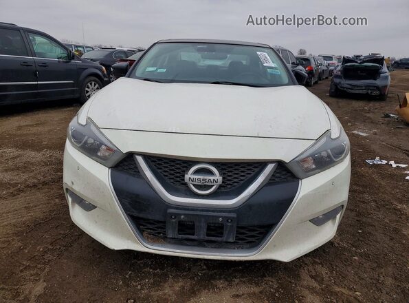 1N4AA6AP3JC407915 2018 NISSAN MAXIMA PLATINUM White Вид спереду