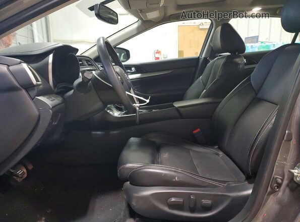 1N4AA6AP4HC410218 2017 NISSAN MAXIMA Charcoal Вид салону спереду