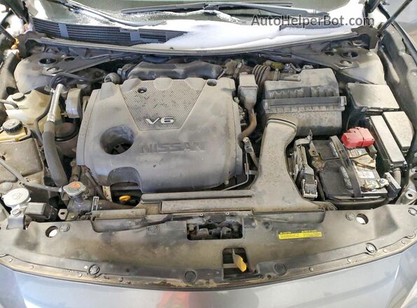 1N4AA6AP4HC410218 2017 NISSAN MAXIMA Charcoal Вид задньої частини салону