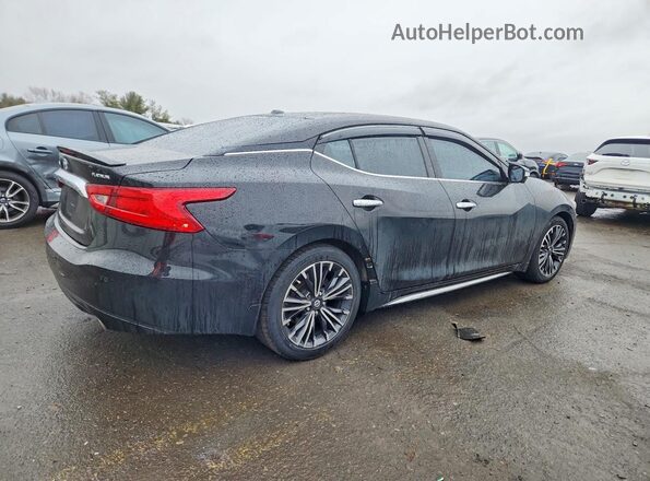 1N4AA6AP4HC413376 2017 NISSAN MAXIMA PLATINUM Черный Задняя правая четверть
