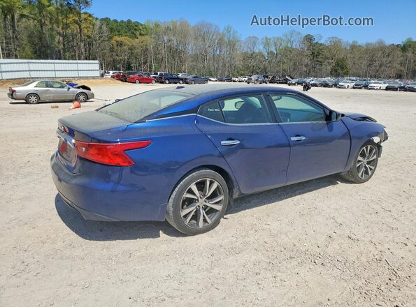 1N4AA6AP4HC455093 2017 NISSAN MAXIMA Blue Задня права чверть