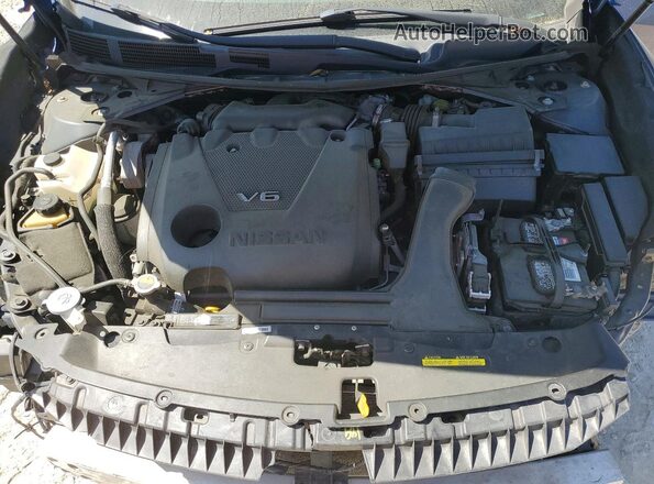 1N4AA6AP4HC455093 2017 NISSAN MAXIMA Blue Вид задньої частини салону