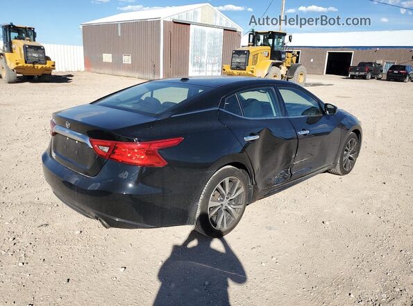 1N4AA6AP5GC405396 2016 NISSAN MAXIMA Черный Задняя правая четверть