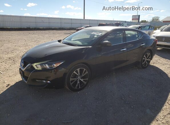 1N4AA6AP5GC405396 2016 NISSAN MAXIMA Черный Передняя левая четверть