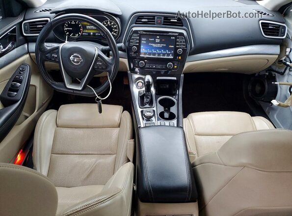 1N4AA6AP5GC415667 2016 NISSAN MAXIMA White Widok deski rozdzielczej