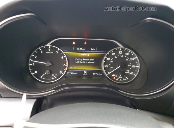 1N4AA6AP5GC415667 2016 NISSAN MAXIMA White Widok zestawu wskaźników