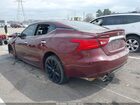 2016 Nissan Maxima 3.5 Sv Бордовый vin: 1N4AA6AP5GC426345