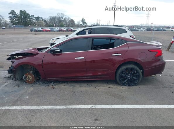 1N4AA6AP5GC426345 2016 NISSAN MAXIMA Бордовый Панорамный вид салона 360°