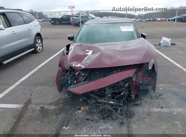 1N4AA6AP5GC426345 2016 NISSAN MAXIMA Бордовый Вид щитка приборов