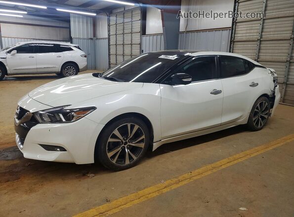 1N4AA6AP5HC380632 2017 NISSAN MAXIMA PLATINUM Белый Передняя левая четверть
