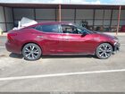 2017 Nissan Maxima 3.5 S Maroon vin: 1N4AA6AP5HC430428
