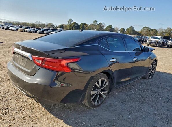 1N4AA6AP5JC362251 2018 NISSAN MAXIMA Черный Задняя правая четверть