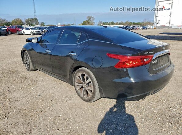 1N4AA6AP5JC362251 2018 NISSAN MAXIMA Черный Задняя левая четверть