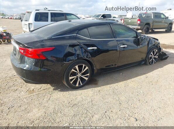 1N4AA6AP5JC371564 2018 NISSAN MAXIMA Black Tył prawy