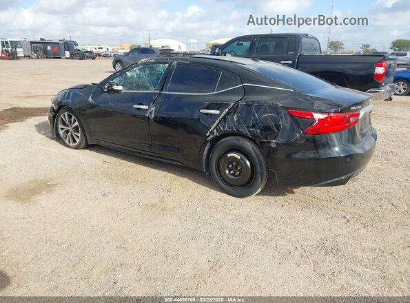 1N4AA6AP5JC371564 2018 NISSAN MAXIMA Black Tył lewy