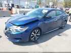 2018 Nissan Maxima 3.5 S Blue vin: 1N4AA6AP5JC383276