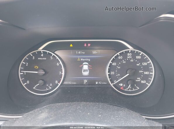 1N4AA6AP5JC383276 2018 NISSAN MAXIMA Blue Vista de los asientos traseros