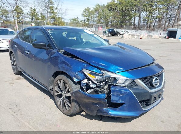 1N4AA6AP5JC383276 2018 NISSAN MAXIMA Blue Vista frontal