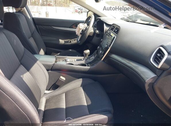 1N4AA6AP5JC383276 2018 NISSAN MAXIMA Blue Vista interior delantera