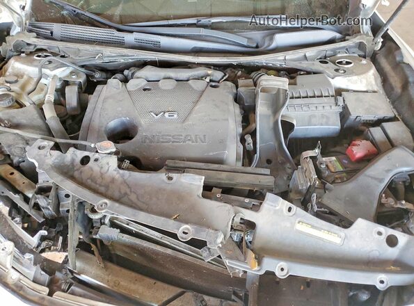 1N4AA6AP5JC400254 2018 NISSAN MAXIMA PLATINUM Белый Вид задней части салона