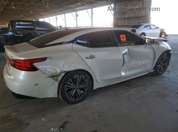 1N4AA6AP5JC400254 2018 NISSAN MAXIMA PLATINUM Белый Задняя правая четверть